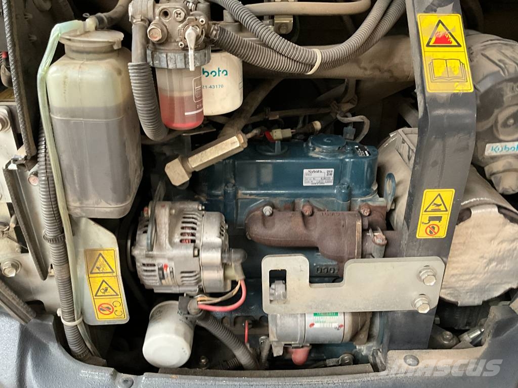 Kubota KX 019-4 Mini ekskavatörler, 7 tona dek