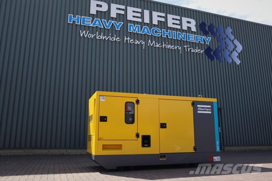 Atlas Copco QES 105 JD S3A ESF Valid inspection, Diesel, 105 k Дизельні генератори