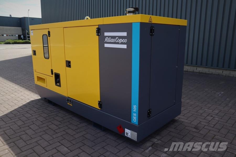 Atlas Copco QES 105 JD S3A ESF Valid inspection, Diesel, 105 k Дизельні генератори