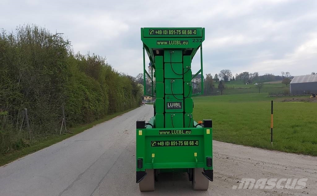 HAB S 320-12 E4WDS AC,32m high level rack scissor lift Žirkliniai keltuvai