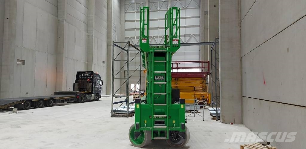 HAB S 320-12 E4WDS AC,32m high level rack scissor lift Žirkliniai keltuvai