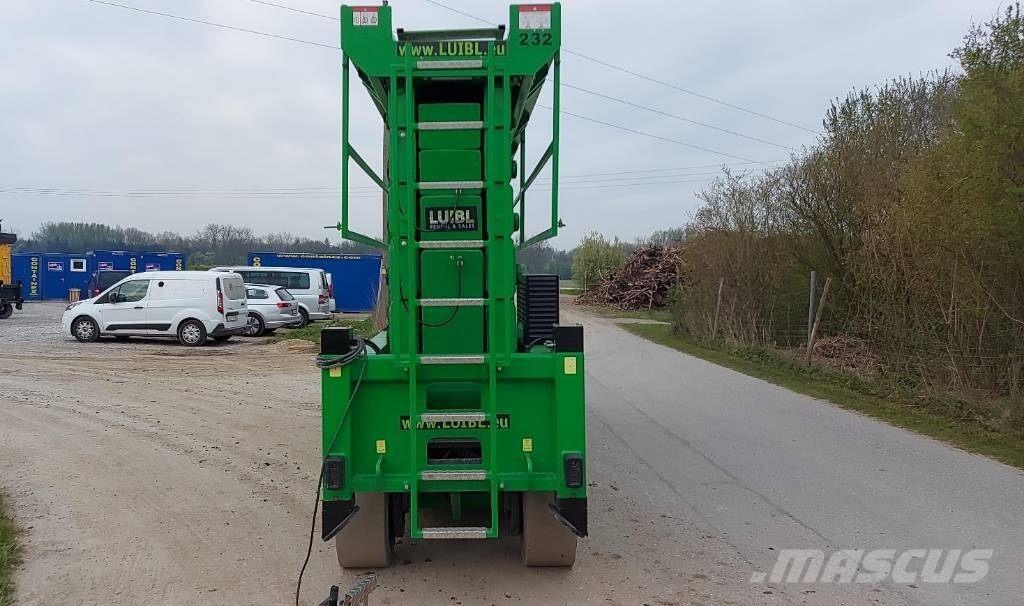 HAB S 320-12 E4WDS AC,32m high level rack scissor lift Žirkliniai keltuvai