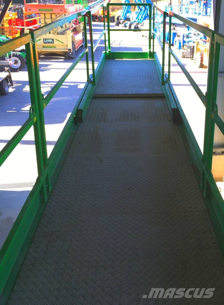 HAB S 320-12 E4WDS AC,32m high level rack scissor lift Žirkliniai keltuvai