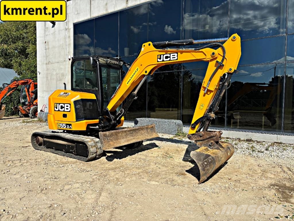 JCB 55 Z-1| JCB 51 8050 8055 CAT 305 VOLVO ECR 48 Mini rýpadla < 7t