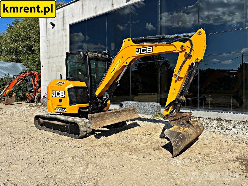 JCB 55 Z-1| JCB 51 8050 8055 CAT 305 VOLVO ECR 48 Mini rýpadla < 7t