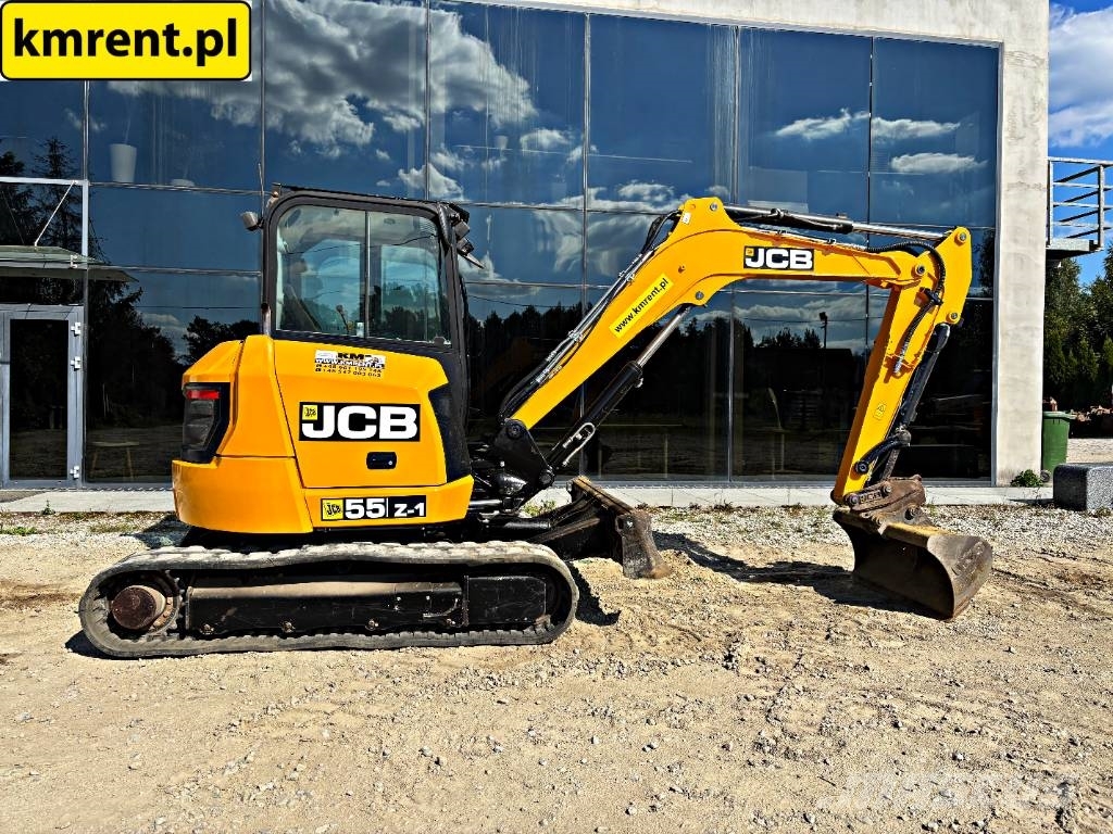JCB 55 Z-1| JCB 51 8050 8055 CAT 305 VOLVO ECR 48 Mini rýpadla < 7t