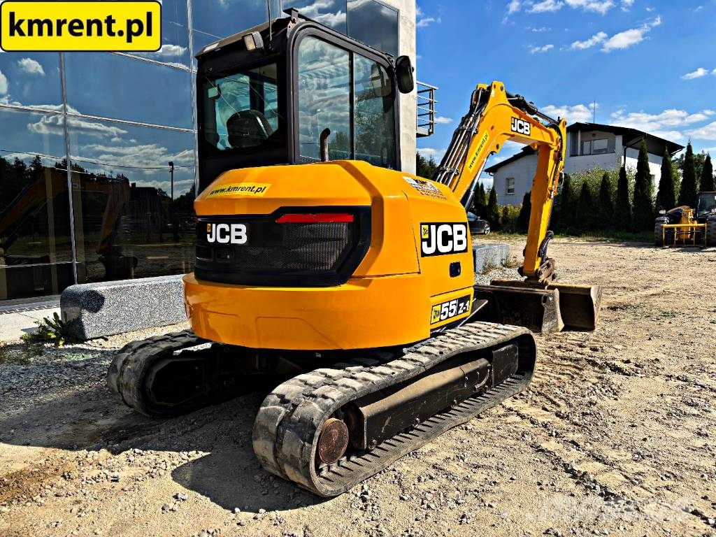 JCB 55 Z-1| JCB 51 8050 8055 CAT 305 VOLVO ECR 48 Mini rýpadla < 7t