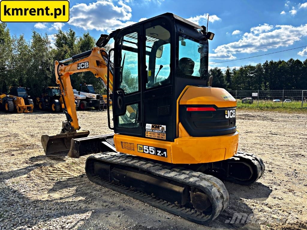 JCB 55 Z-1| JCB 51 8050 8055 CAT 305 VOLVO ECR 48 Mini rýpadla < 7t