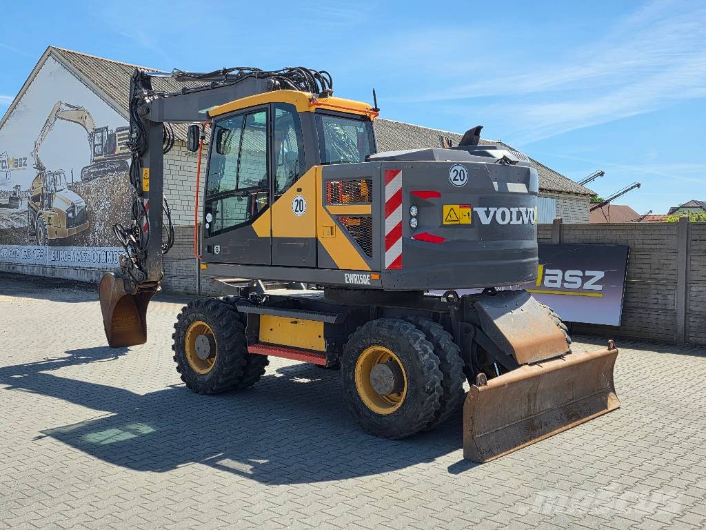 Volvo EWR 150 E, 2016 YEAR, 8700 HOURS Kolesové rýpadlá