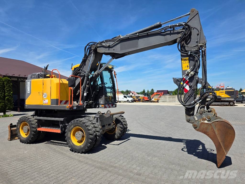 Volvo EWR 150 E, 2016 YEAR, 8700 HOURS Kolesové rýpadlá