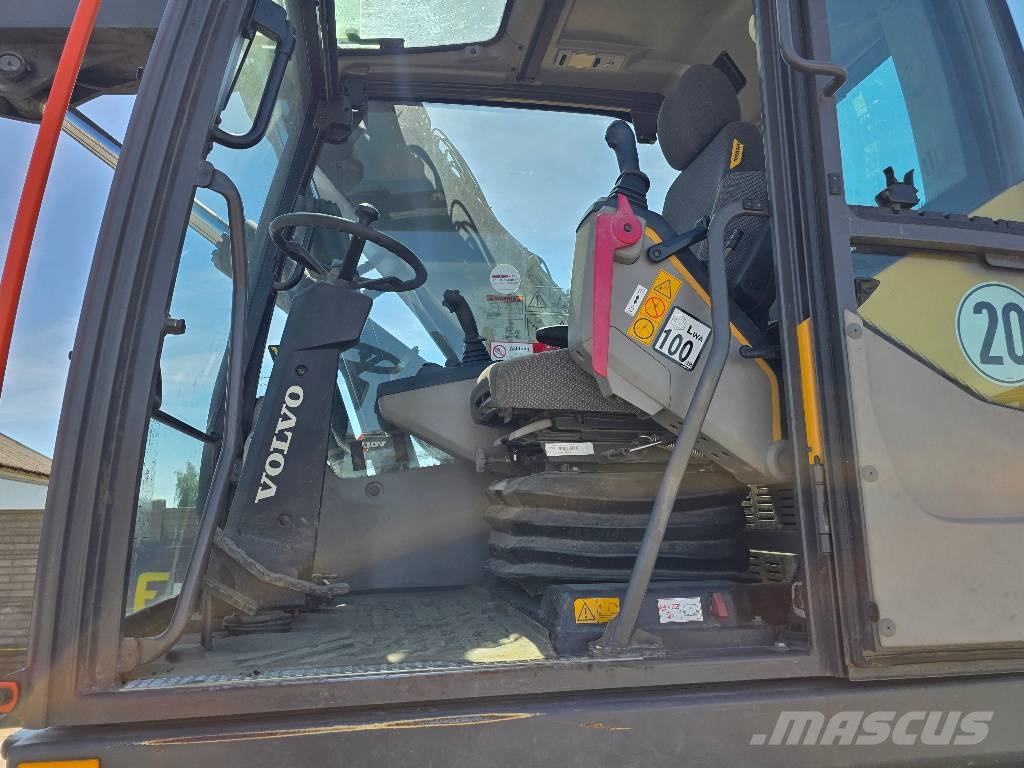 Volvo EWR 150 E, 2016 YEAR, 8700 HOURS Kolesové rýpadlá