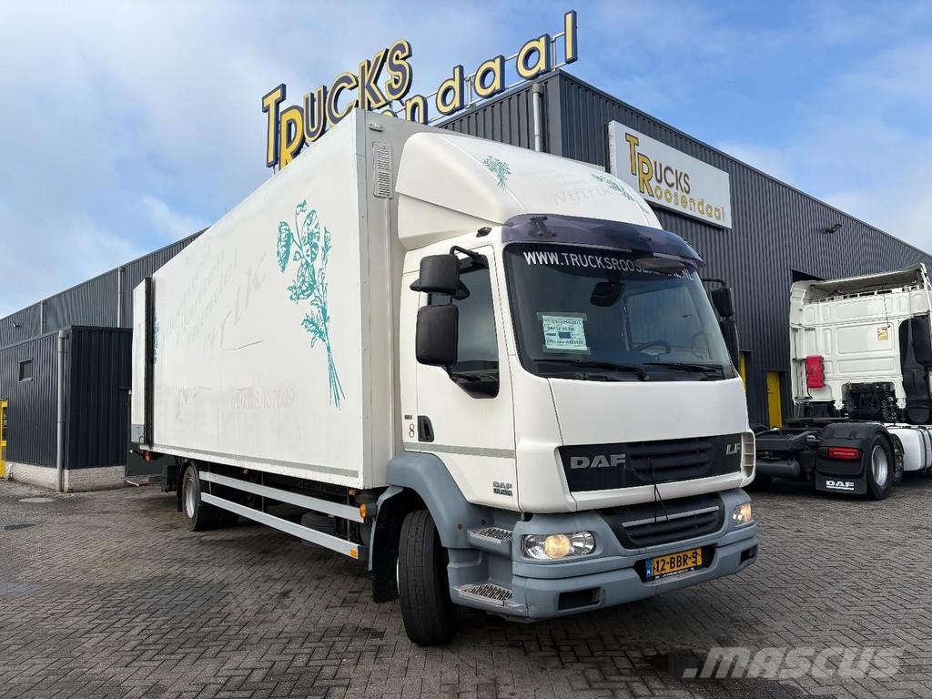 DAF LF 55,250 + elevator + euro 5 Camion Fourgon