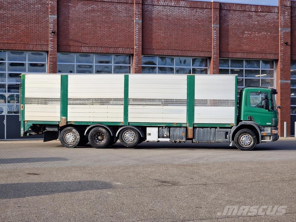 Scania P114-340 8x2*6 - Livestock 1 deck / Cattle - 3x st Dzīvnieku pārvadāšanas transports