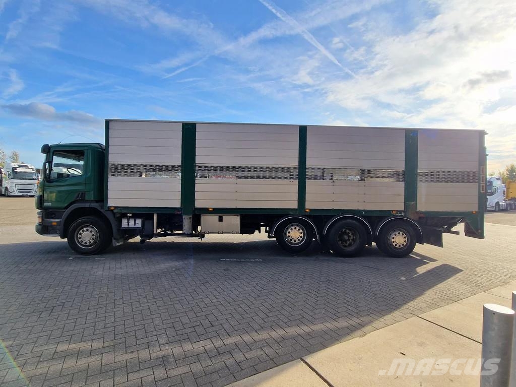 Scania P114-340 8x2*6 - Livestock 1 deck / Cattle - 3x st Dzīvnieku pārvadāšanas transports