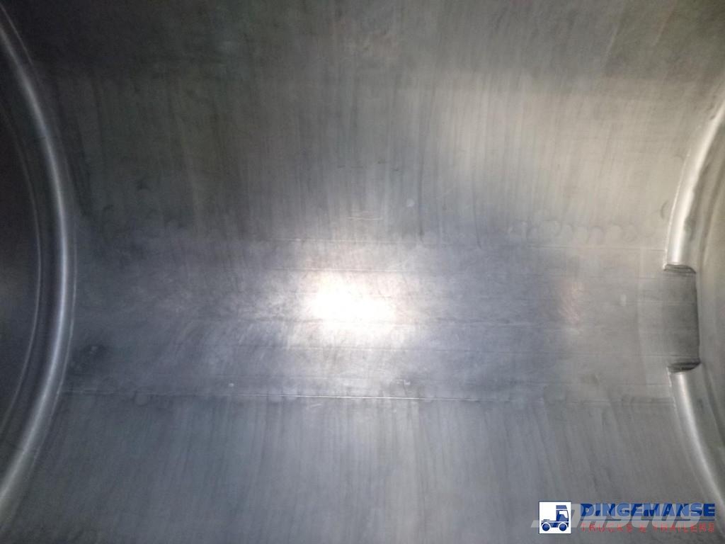 Burg Chemical tank inox L4BH 32.5 m3 / 3 comp Tanker yari çekiciler