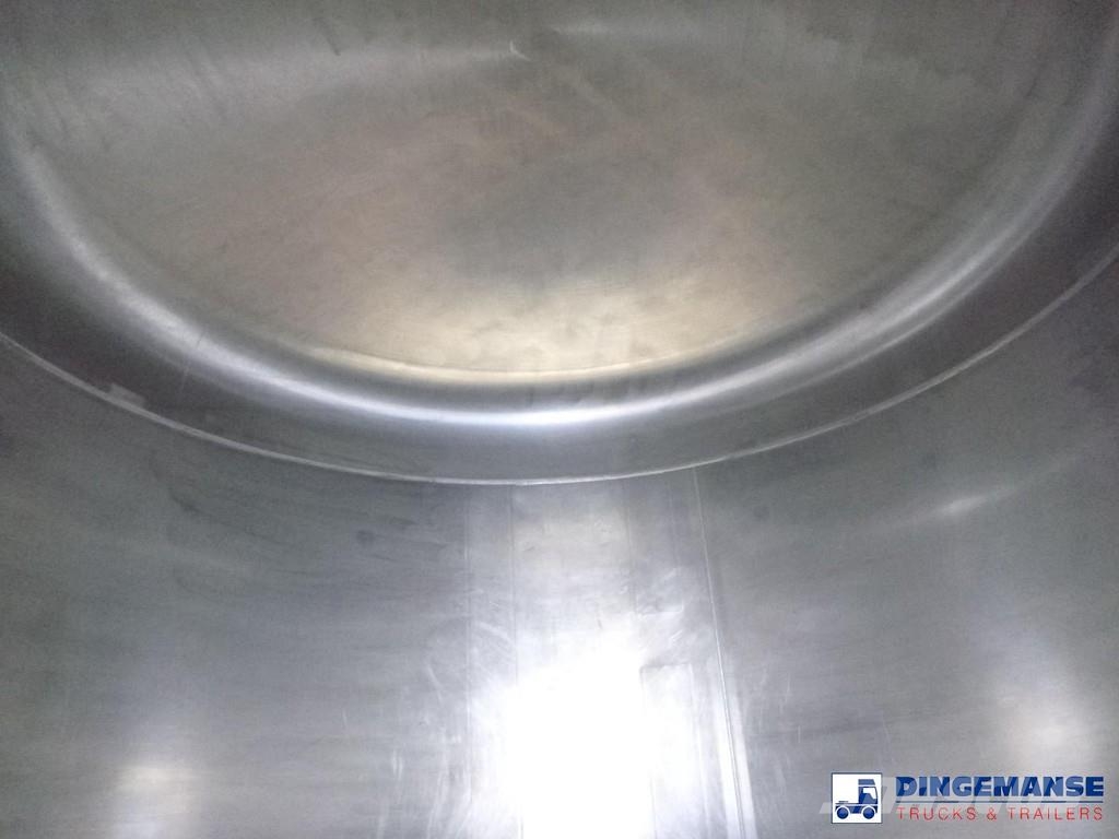 Burg Chemical tank inox L4BH 32.5 m3 / 3 comp Tanker yari çekiciler