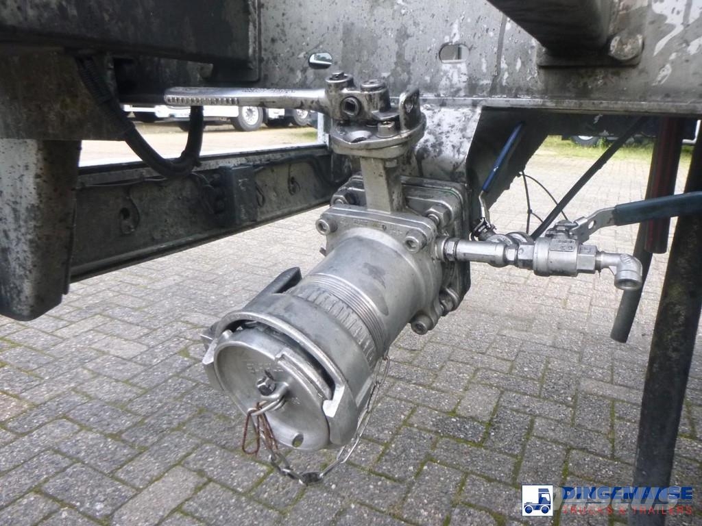 LAG Chemical tank inox L4BH 32.5 m3 / 3 comp Tankopleggers