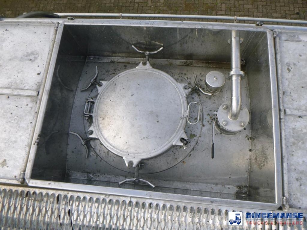 LAG Chemical tank inox L4BH 32.5 m3 / 3 comp Tankopleggers