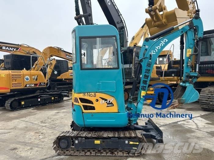 Kubota 17 Mini bagri <7t