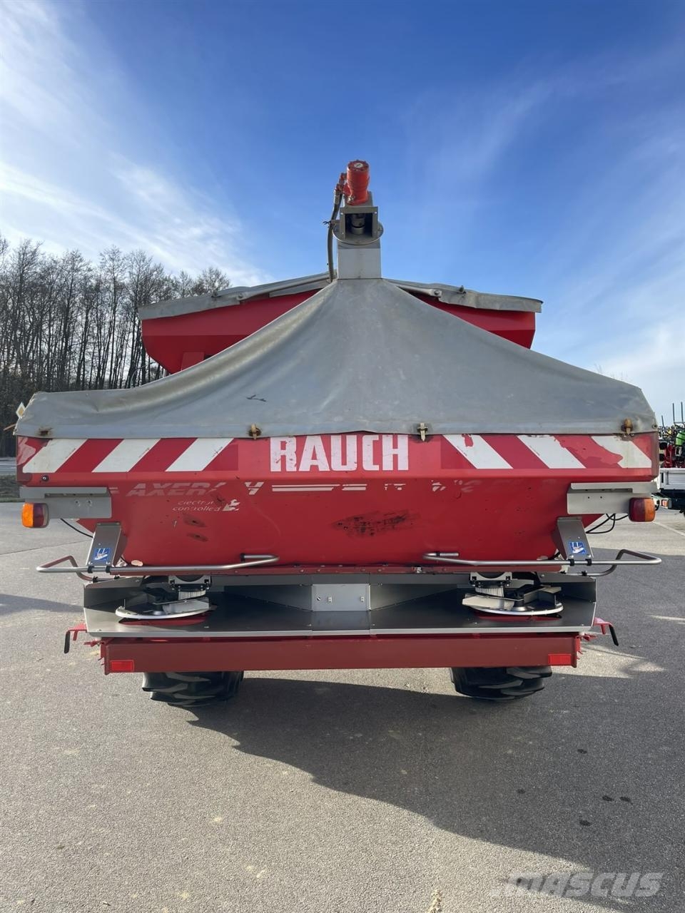 Rauch TWS 5000 Düngerwagen + Anbaustreuer Axera H-EMC Mineral spreaders