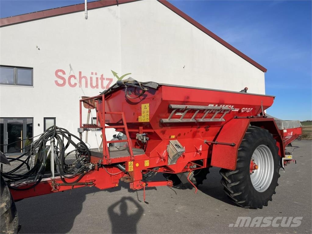 Rauch TWS 5000 Düngerwagen + Anbaustreuer Axera H-EMC Mineral spreaders
