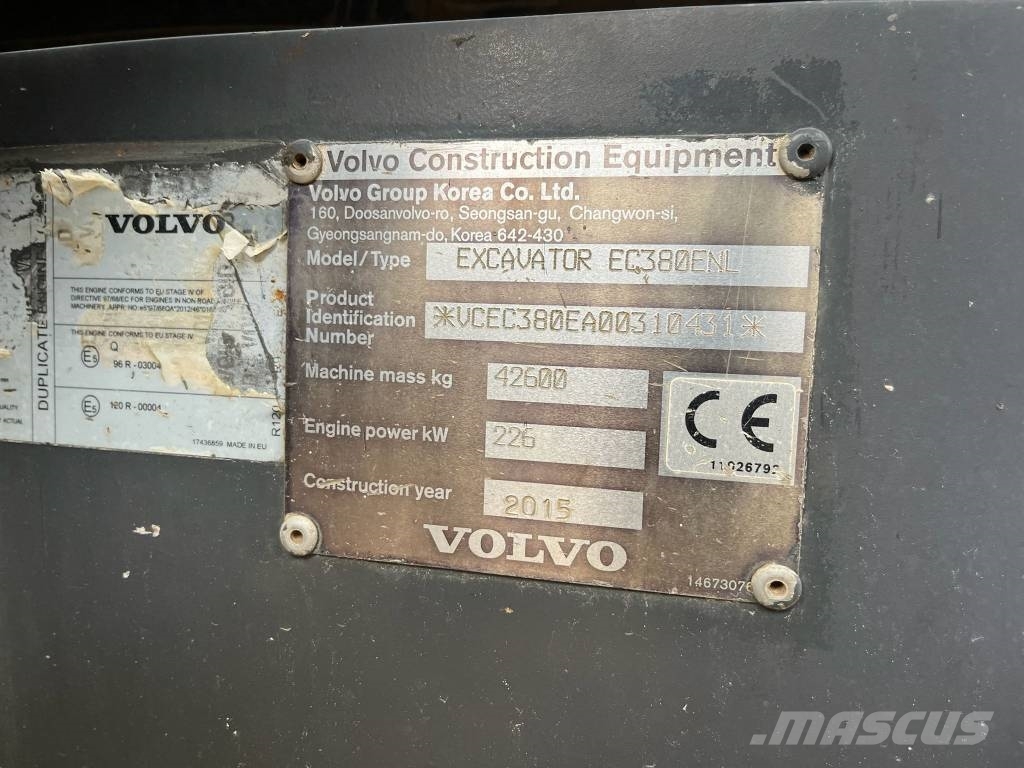 Volvo EC380ENL Гусеничные экскаваторы