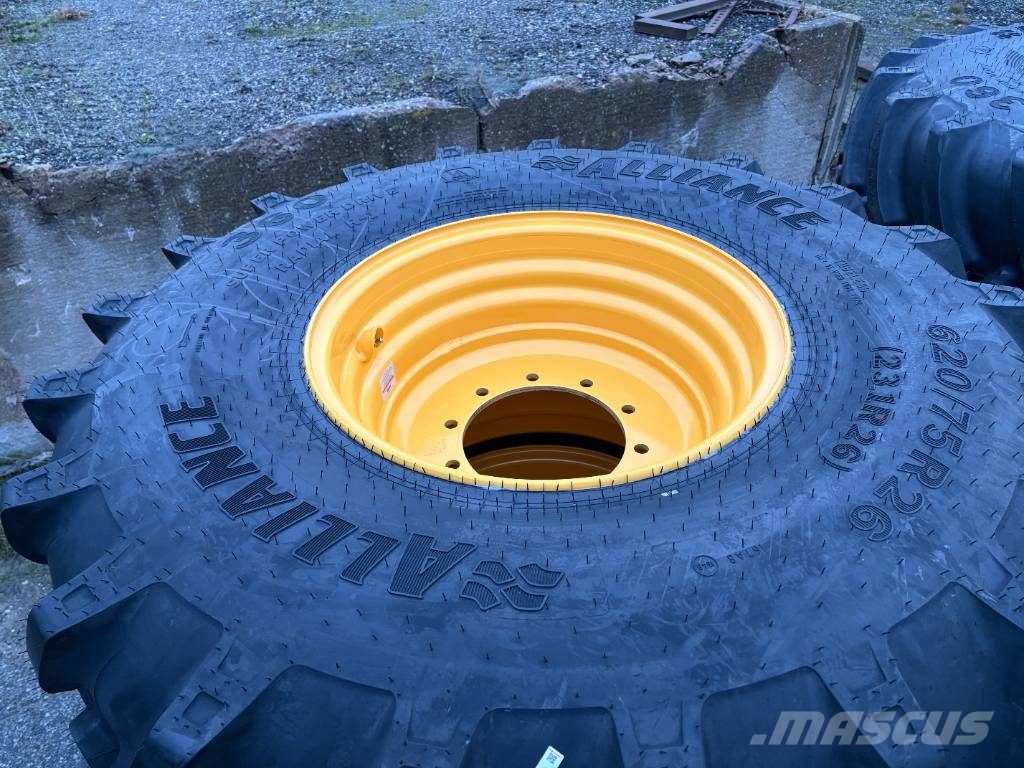 Alliance 620-75R26 traktorhjul till Volvo L60H, L70H, L90H Pneus, Rodas e Jantes