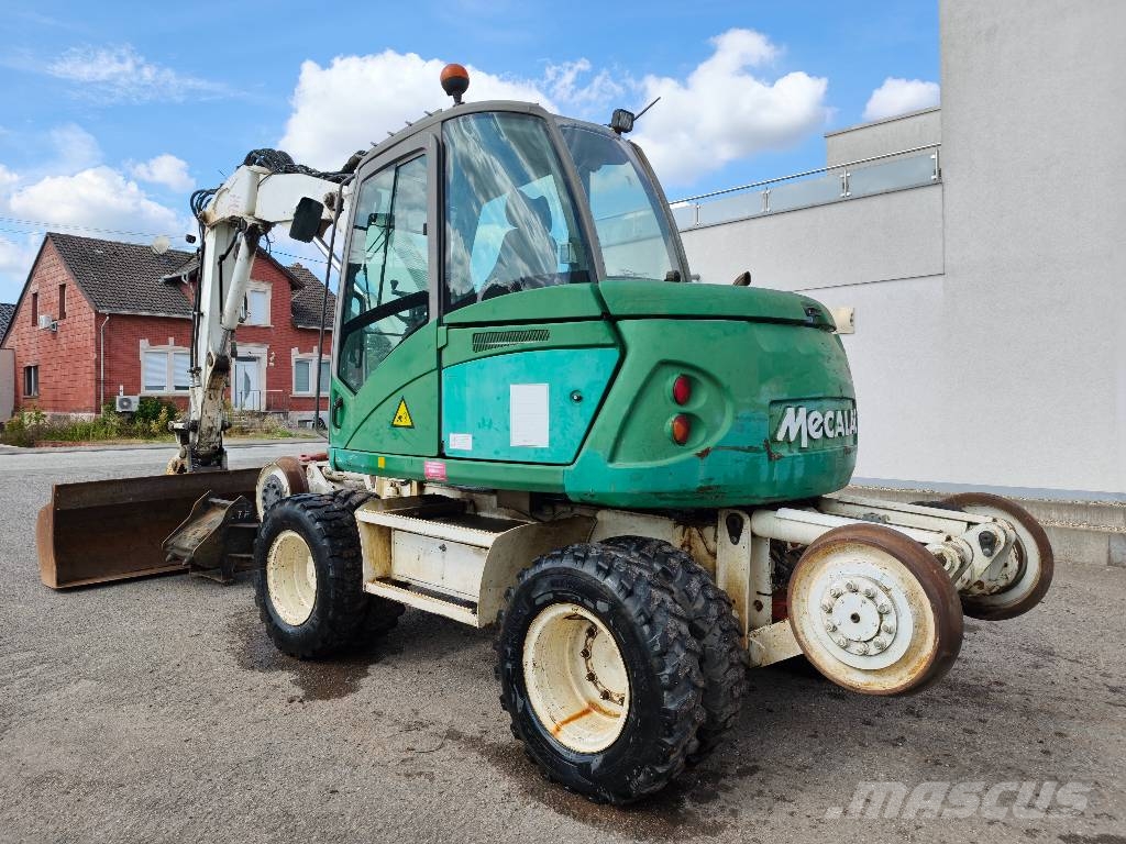 Mecalac 714 RR *Rail Road* Klima* Ratiniai ekskavatoriai