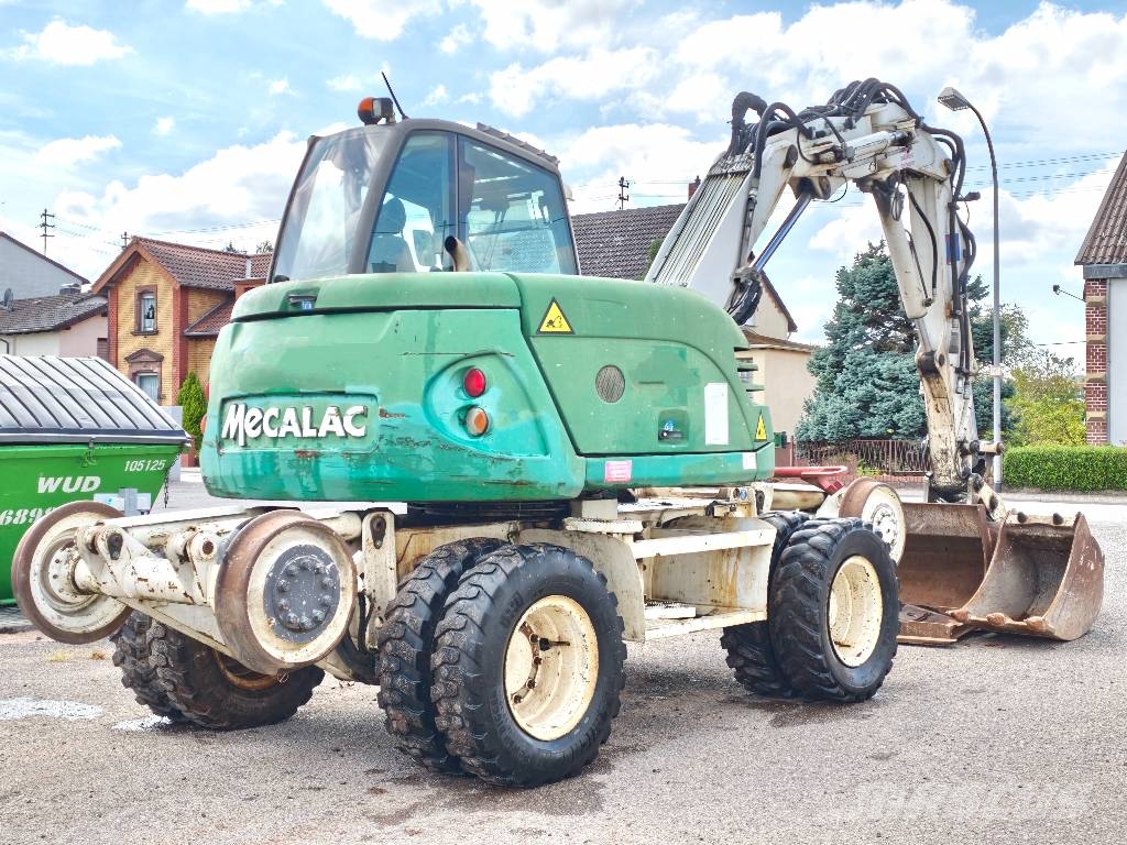 Mecalac 714 RR *Rail Road* Klima* Ratiniai ekskavatoriai