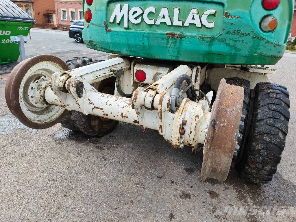 Mecalac 714 RR *Rail Road* Klima* Ratiniai ekskavatoriai