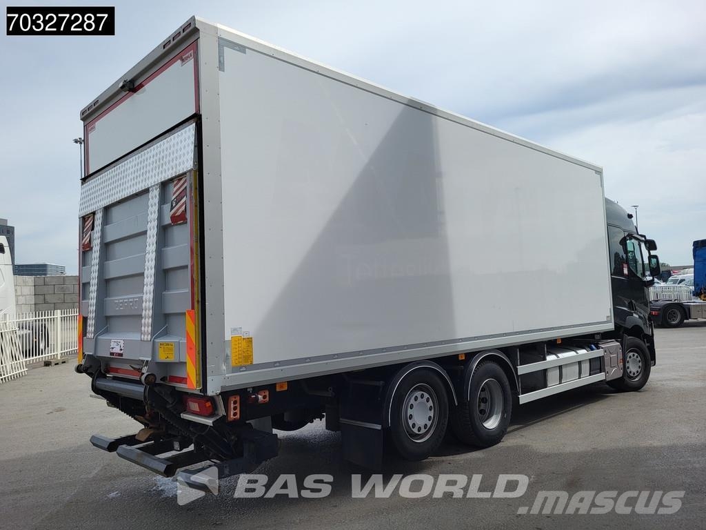 Renault T 380 T 6X2 7,67m Box Full Air Lift+Steering Axle Camiones con caja de remolque