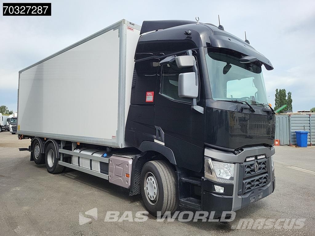 Renault T 380 T 6X2 7,67m Box Full Air Lift+Steering Axle Camiones con caja de remolque