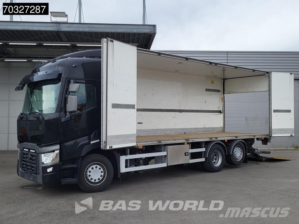 Renault T 380 T 6X2 7,67m Box Full Air Lift+Steering Axle Camiones con caja de remolque