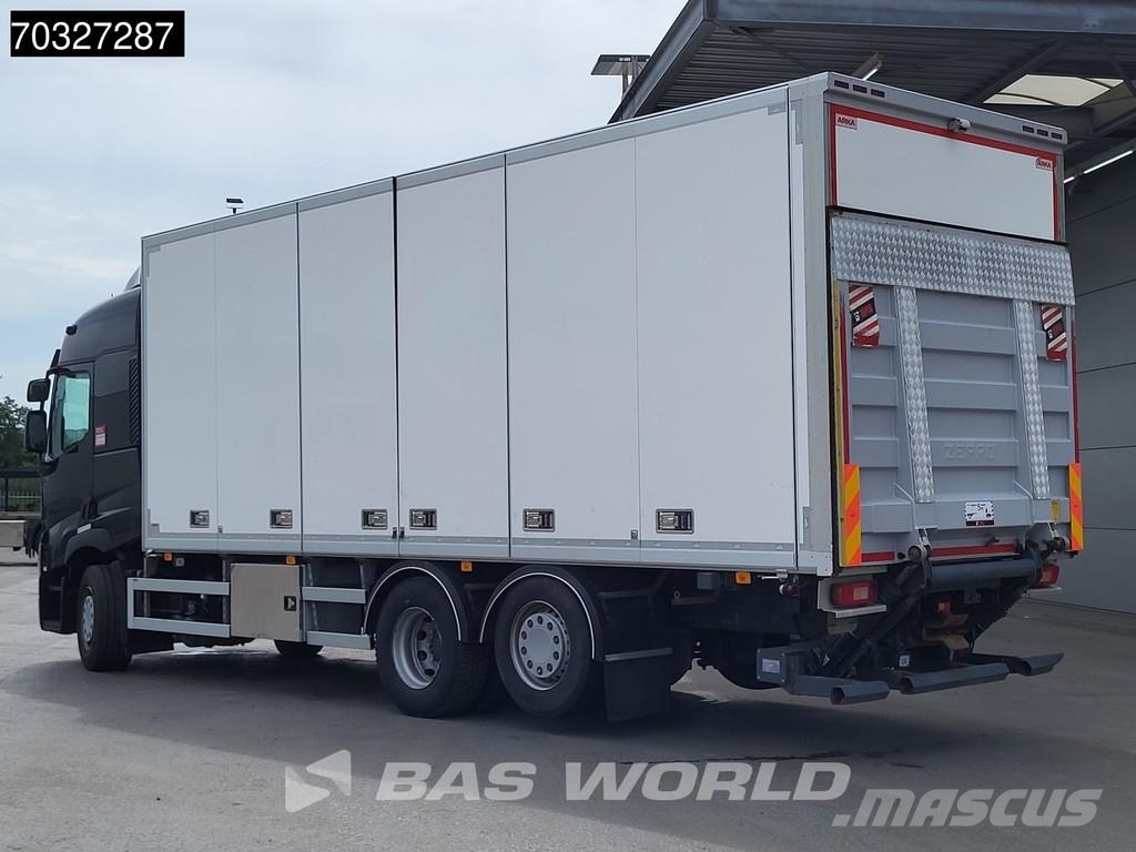 Renault T 380 T 6X2 7,67m Box Full Air Lift+Steering Axle Camiones con caja de remolque