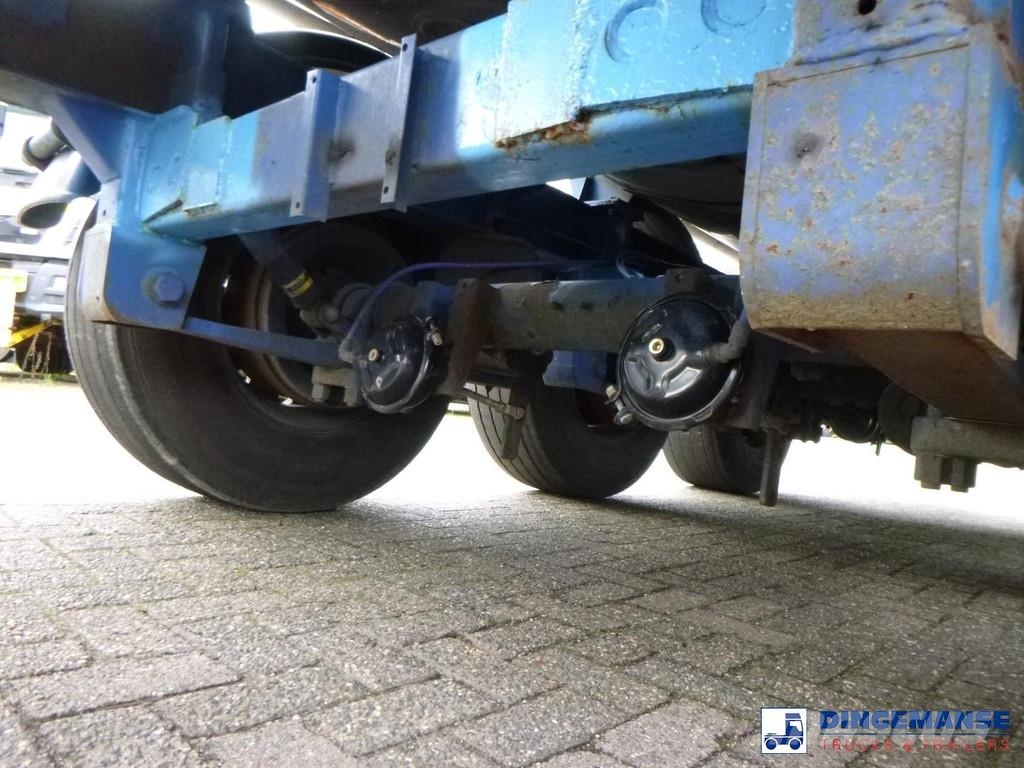 Magyar Chemical tank inox L4BH 32.9 m3 / 1 comp Tanktrailer