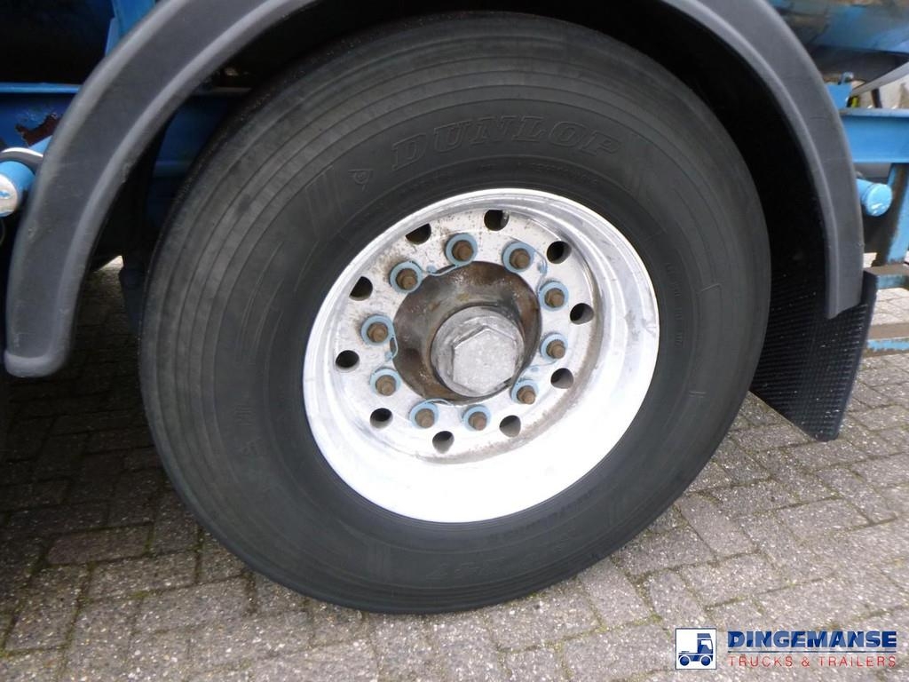 Magyar Chemical tank inox L4BH 32.9 m3 / 1 comp Tanktrailer