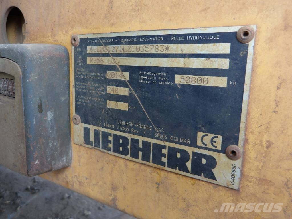 Liebherr R 956 LC Escavadoras de rastos