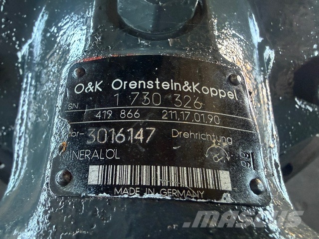 Hauser USED FINAL DRIVE O&K Комплектуючі і запасні частини для бурових установок