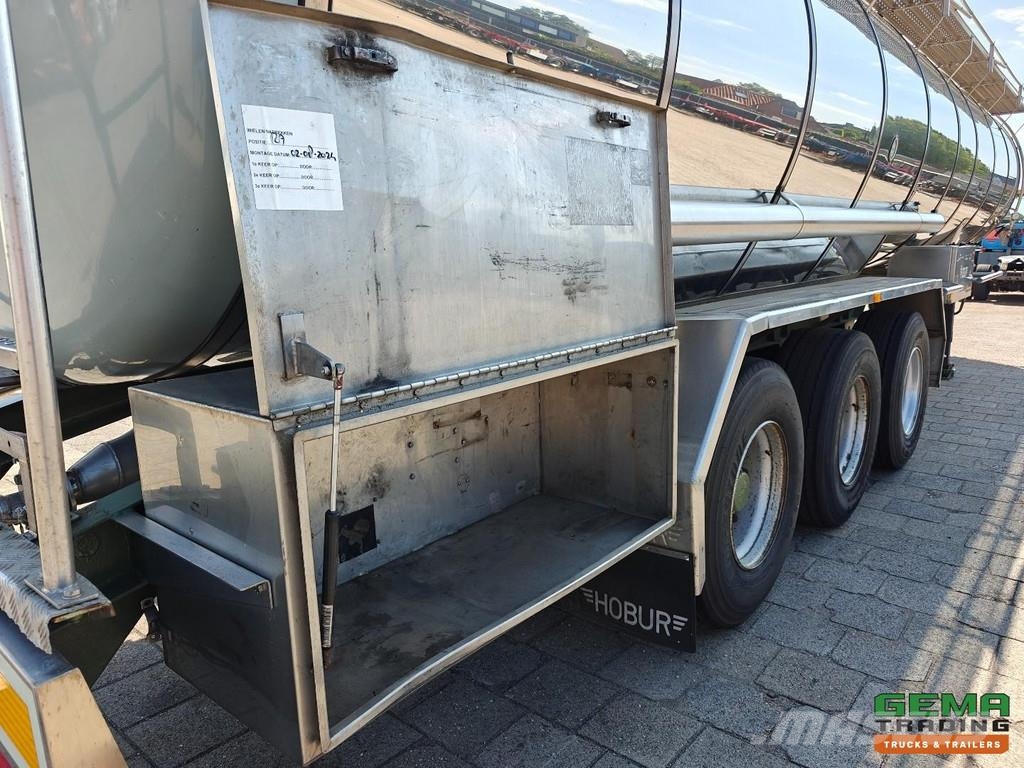 Burg BPO 12-27 Z Insulated Stainless Steel Tank 32,450L 罐體半拖車