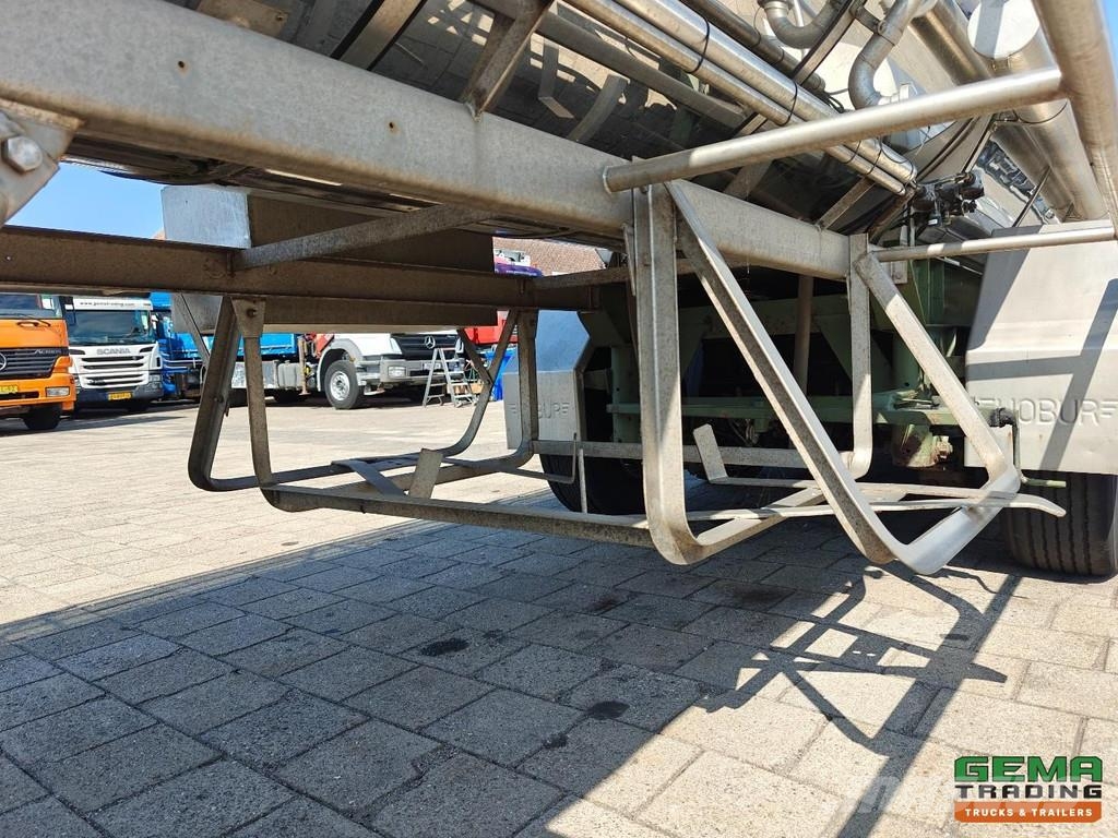 Burg BPO 12-27 Z Insulated Stainless Steel Tank 32,450L 罐體半拖車