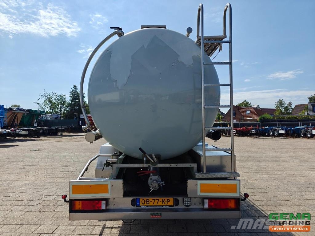 Burg BPO 12-27 Z Insulated Stainless Steel Tank 32,450L 罐體半拖車