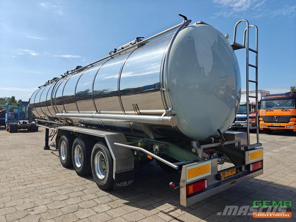 Burg BPO 12-27 Z Insulated Stainless Steel Tank 32,450L 罐體半拖車