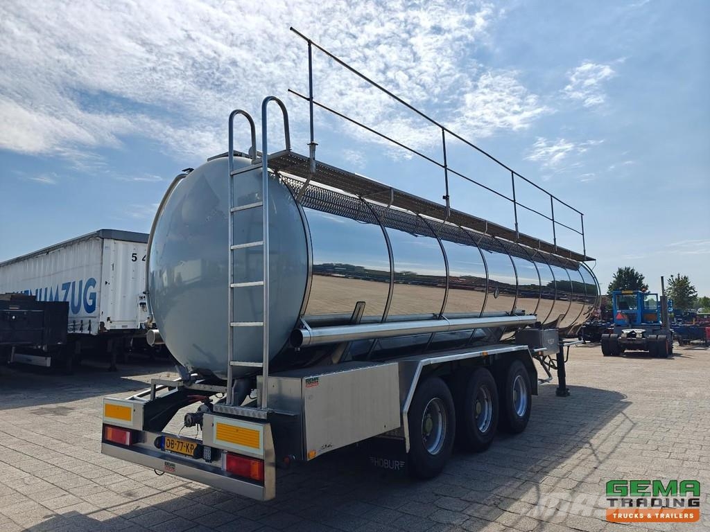 Burg BPO 12-27 Z Insulated Stainless Steel Tank 32,450L 罐體半拖車