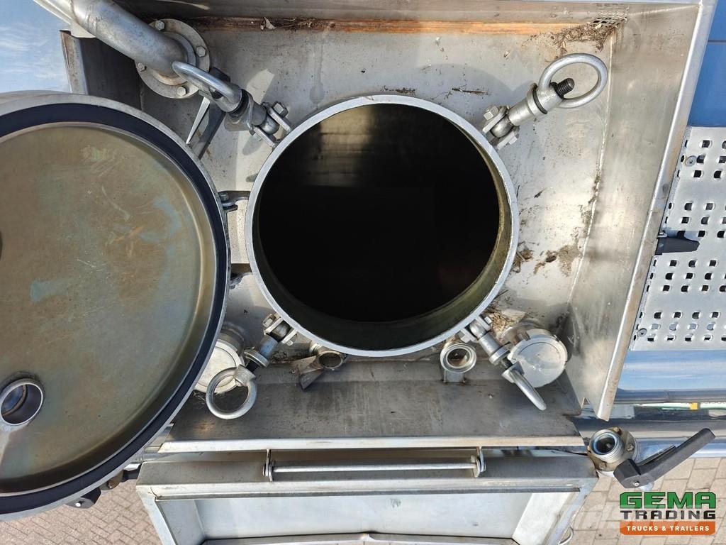 Burg BPO 12-27 Z Insulated Stainless Steel Tank 32,450L 罐體半拖車