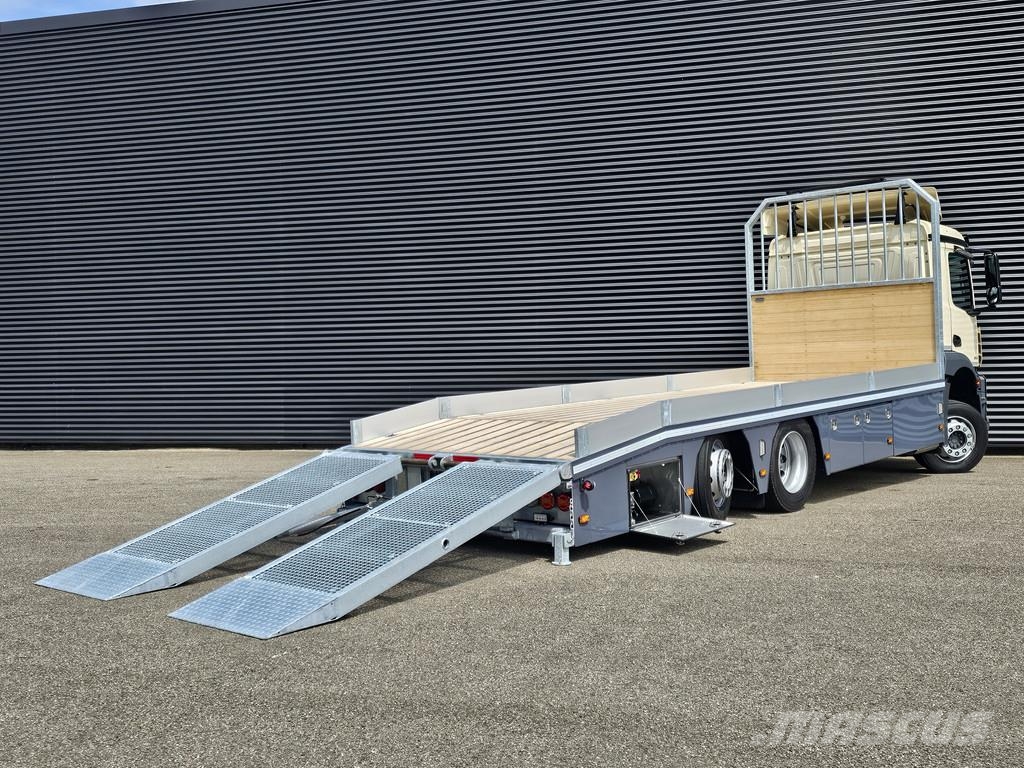 Mercedes-Benz ACTROS 2536 6X2 / OPRIJ / MACHINE TRANSPORT Camiones portacoches