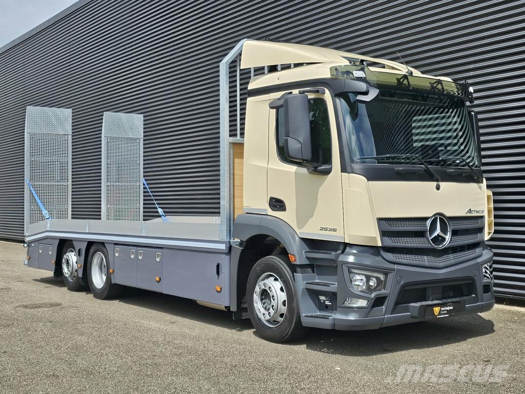 Mercedes-Benz ACTROS 2536 6X2 / OPRIJ / MACHINE TRANSPORT Camiones portacoches