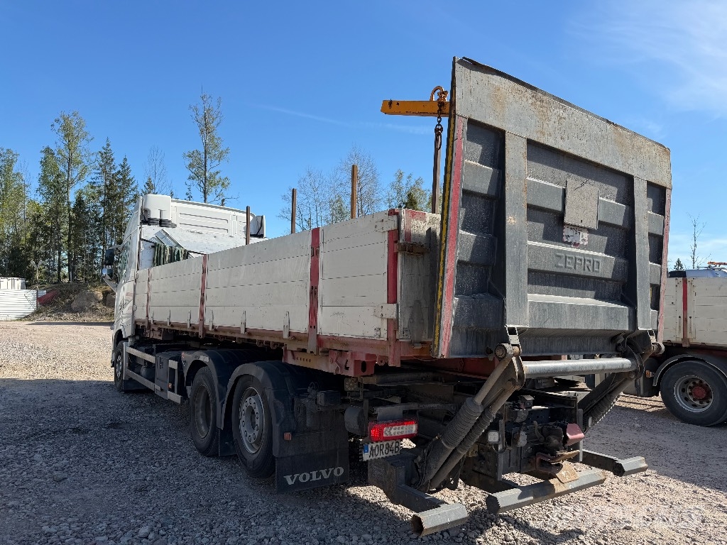 Volvo FH 500 container växelflak bil Camiones portacontenedores