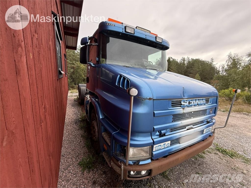Scania T124GB 6X4 NB400 Tipper trucks