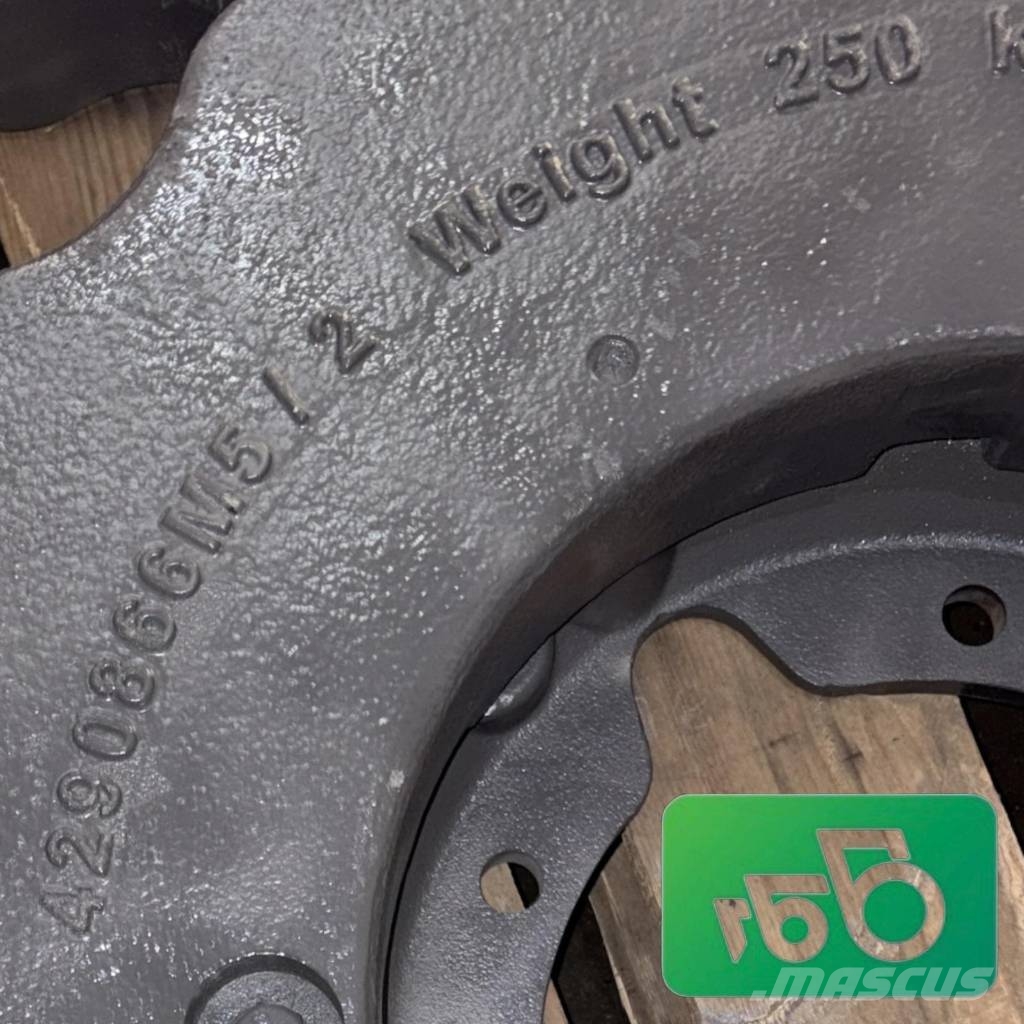 Valtra S292 WHEEL WEIGHT 250 kg 4290866M3 4290866M5 Šasija i vešenje