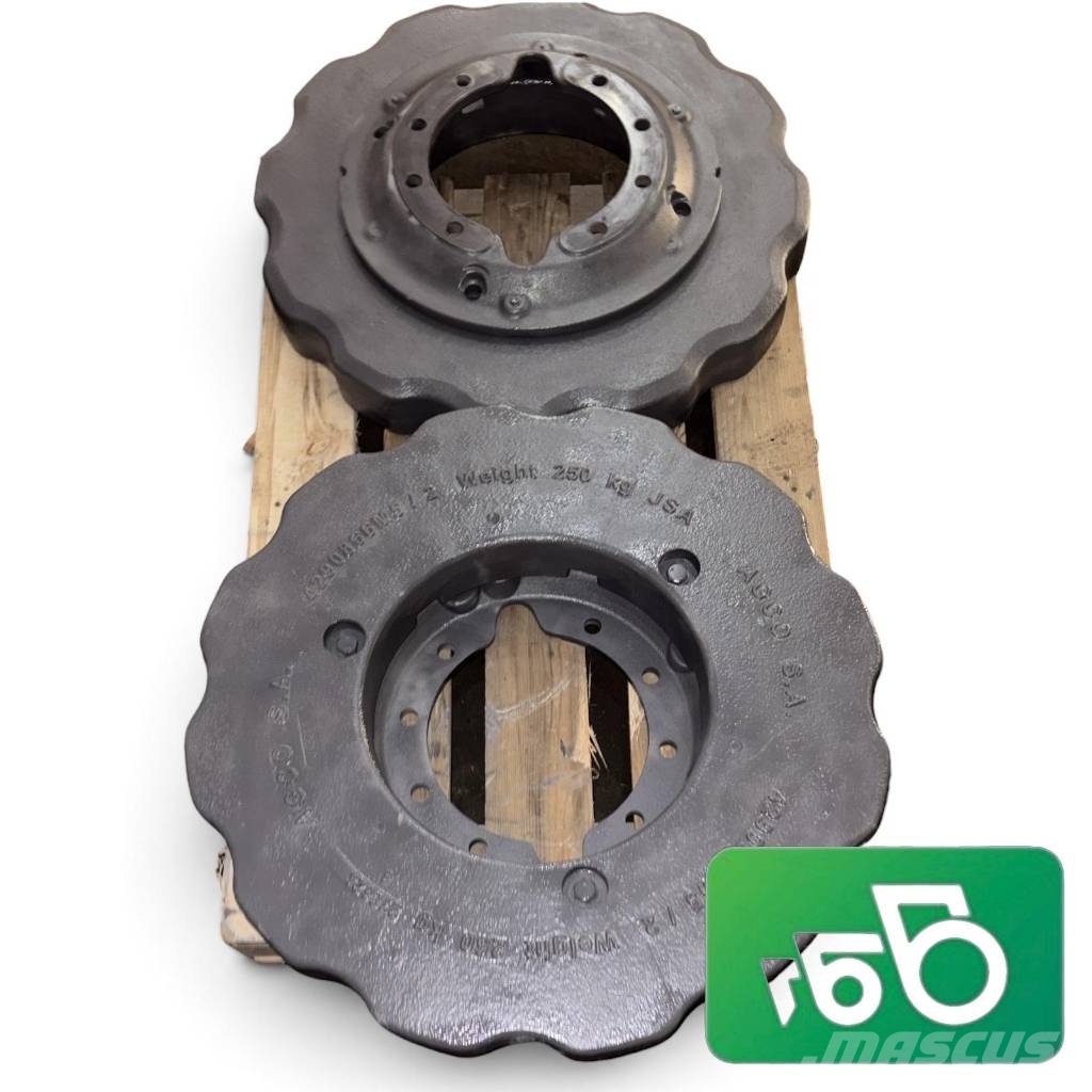 Valtra S292 WHEEL WEIGHT 250 kg 4290866M3 4290866M5 Šasija i vešenje